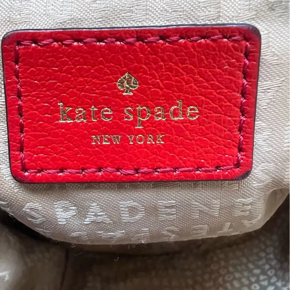kate spade structured leather